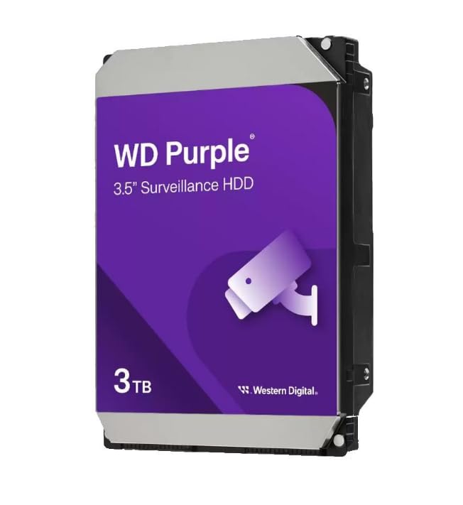 Western Digital WD Purple 3TB HDD ㊳ Amazon.com: Western Digital 3TB WD Purple Surveillance Internal